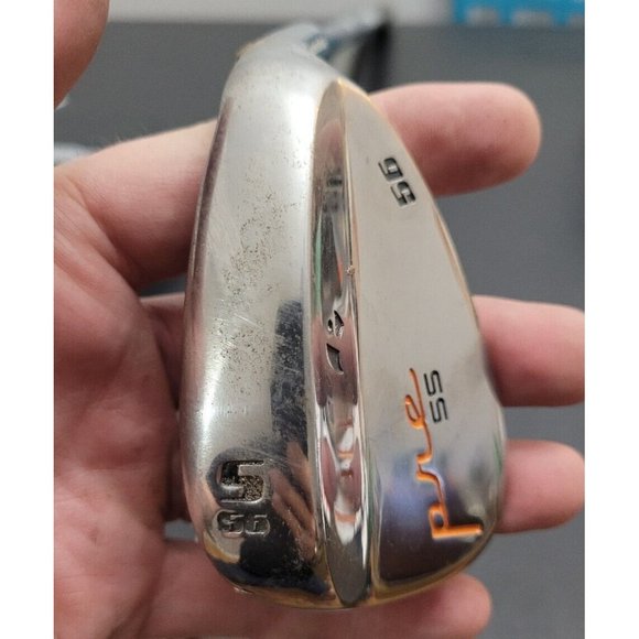 Pinemeadow Pre SS Steel Shaft Regular Flex 56 degree S Sand Wedge Iron Cover RH - Picture 1 of 9